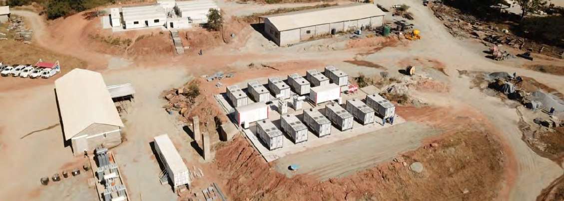 Delta Gold Зімбабве рудник Eureka 12МВт обертовий резерв HIMOINSA HYW
